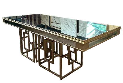 Mesa espejo para montajes elegantes