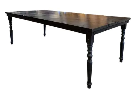 Mesa rectangular negra