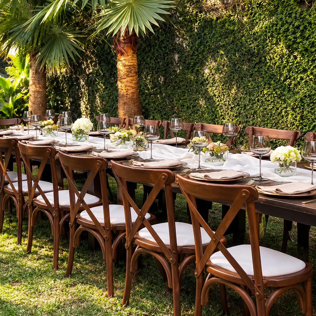Mobiliario elegante para celebración